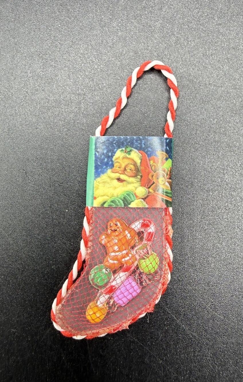 Hallmark Miniature Ornament- Lil Stuffed Stocking Christmas No Box LO22